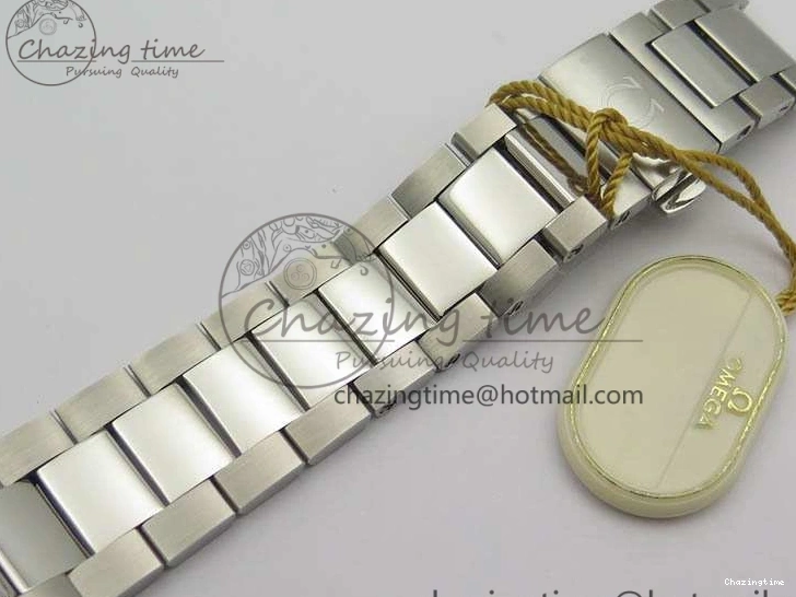 0213 Speedmaster ’57 Co-Axial OMF 1:1 Best Edition Black Dial White Markers On SS Bracelet A Durable 8146